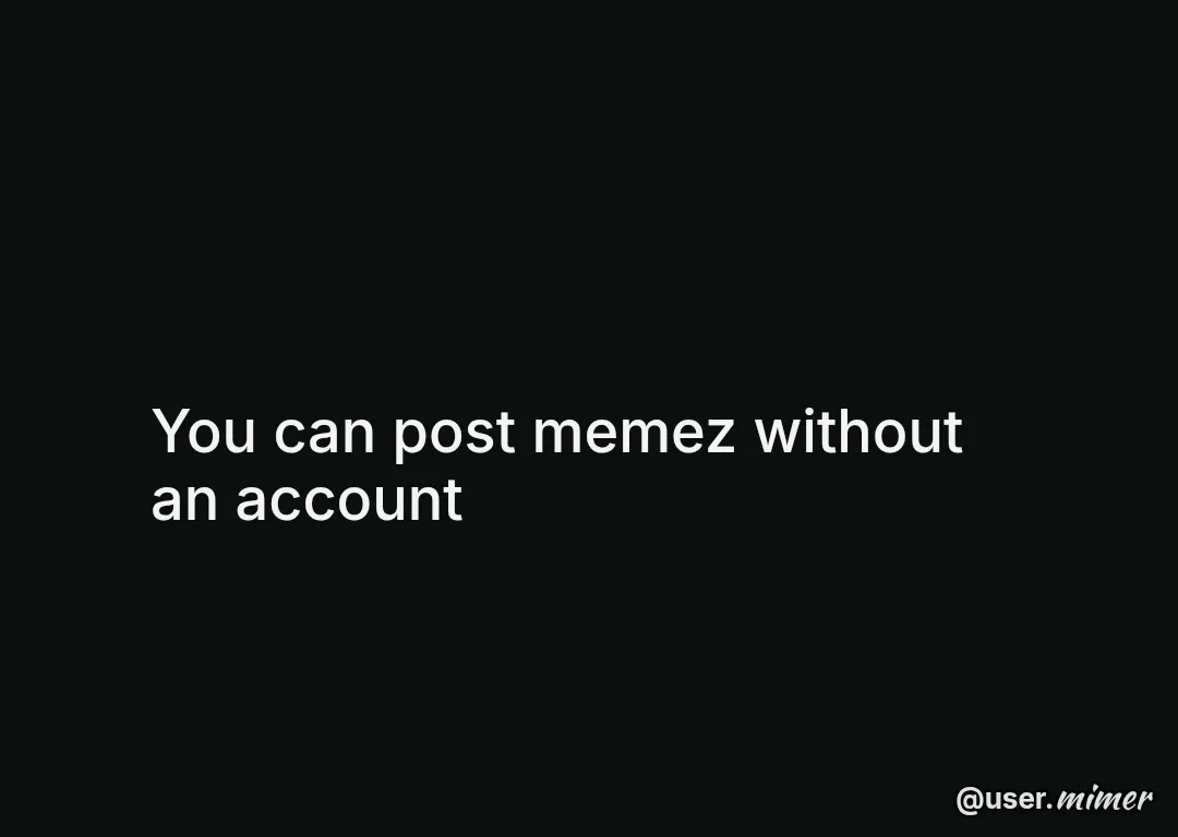 A meme on mimer